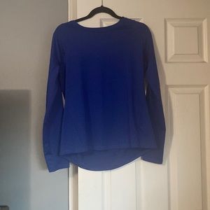 Dark blue athletic too